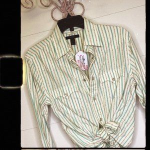 EXPRESS WESTERN BUTTON DOWN SMALL